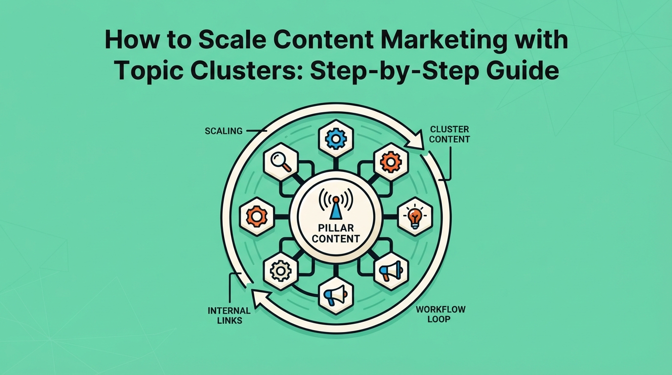 How to Scale Content Marketing with Topic Clusters: Step-by-Step Guide
